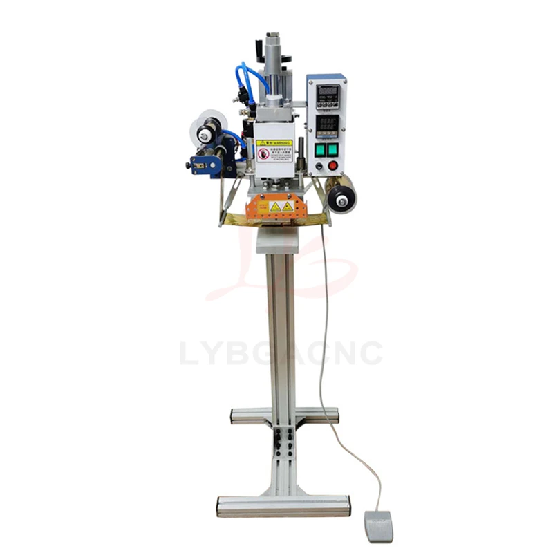 Пластиковая машина для горячего тиснения логотипа бренда ПВХ кожи пластиковая