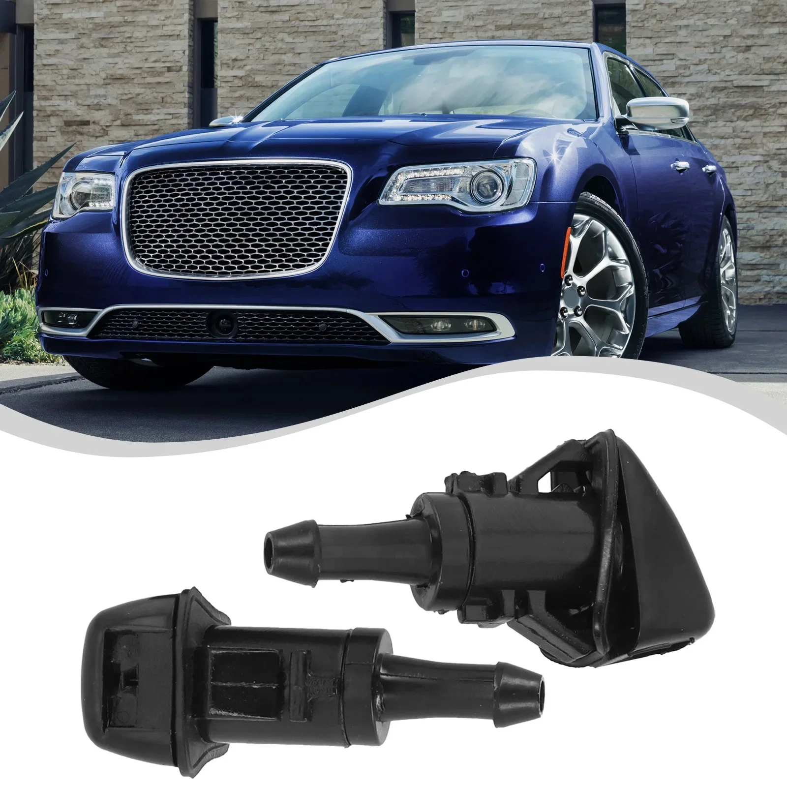 2 шт. насадка для омывателя лобового стекла распылитель стеклоочистителя Hyundai KIA