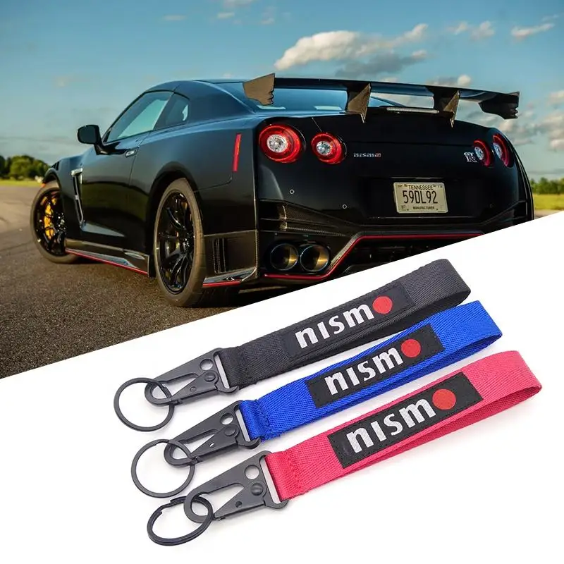 

JDM TYPE R Car Keychain Racing Keyrings wrist keyholder Key For Honda Toyota Nissan Mitsubishi Mazda Suzuki Key Pendant