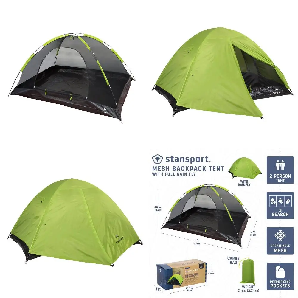 

ng Tent, Ideal for 2 Persons Ultralight Ultralight. Fantastic Waterproof Ultralight Outdoor Double Layer 2 Person Family Camping