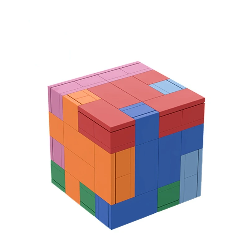 

C High IQ Brainy Puzzle Magic Cube Compatible Assembling Toys High Difficulty