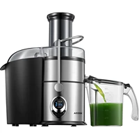 aicook juicer machines800w juice and vegetable extractor 5 speed touch screen 3 1 big mouth centrifugal