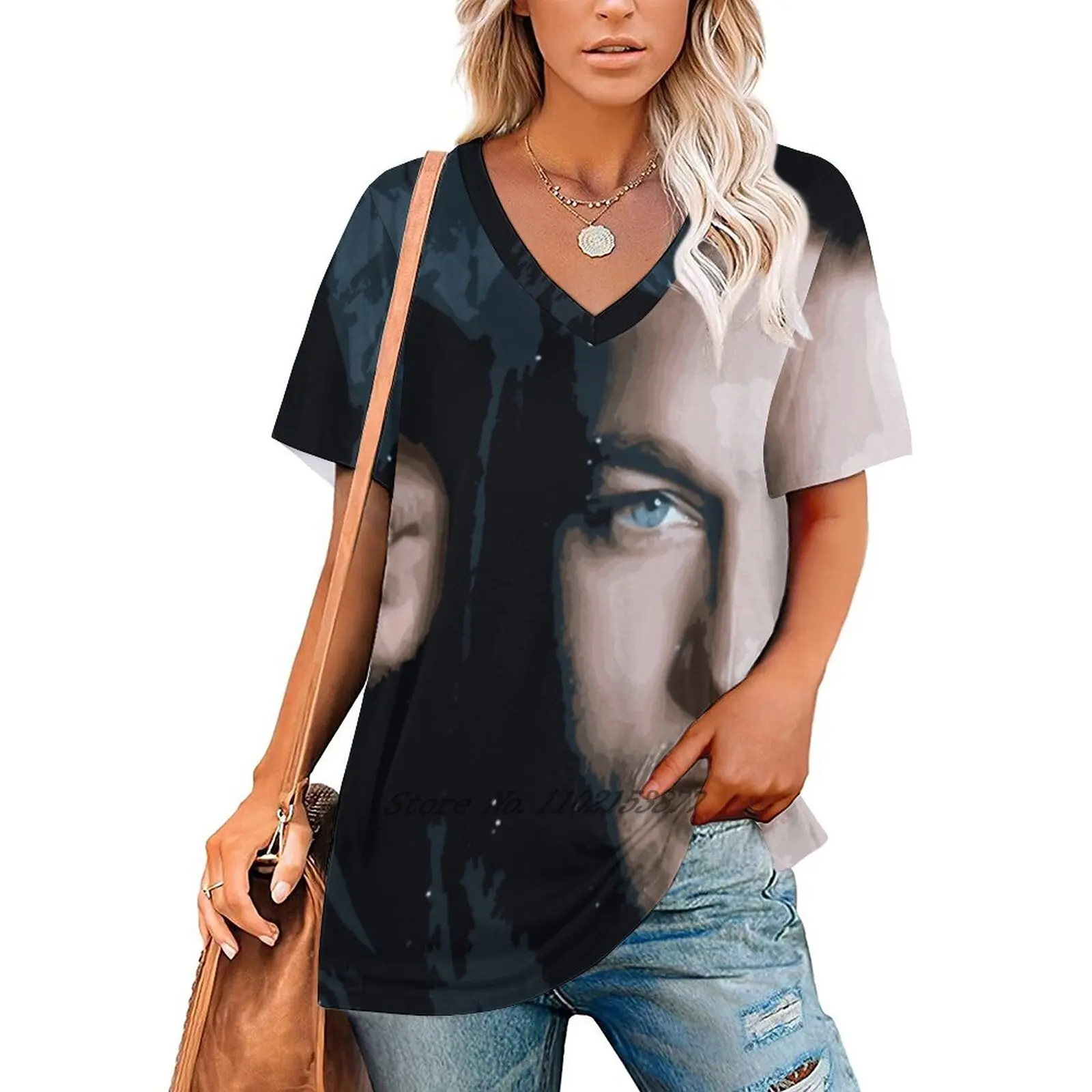 And My Voice Is Violence Женская футболка Повседневные топы с короткими рукавами Футболка