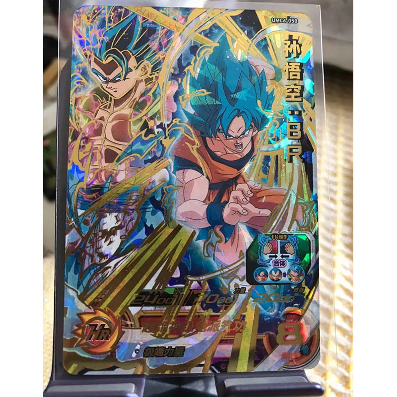 Bandai Dragon Ball Сон Гоку гогета Фриза кефла Вегета IV UMC6 серии флэш-карты для мальчиков