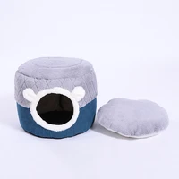 2022 cat bed house soft plush dog bed puppy cushion small dog cat bed winter warm pet dog bed pet cushion supplies