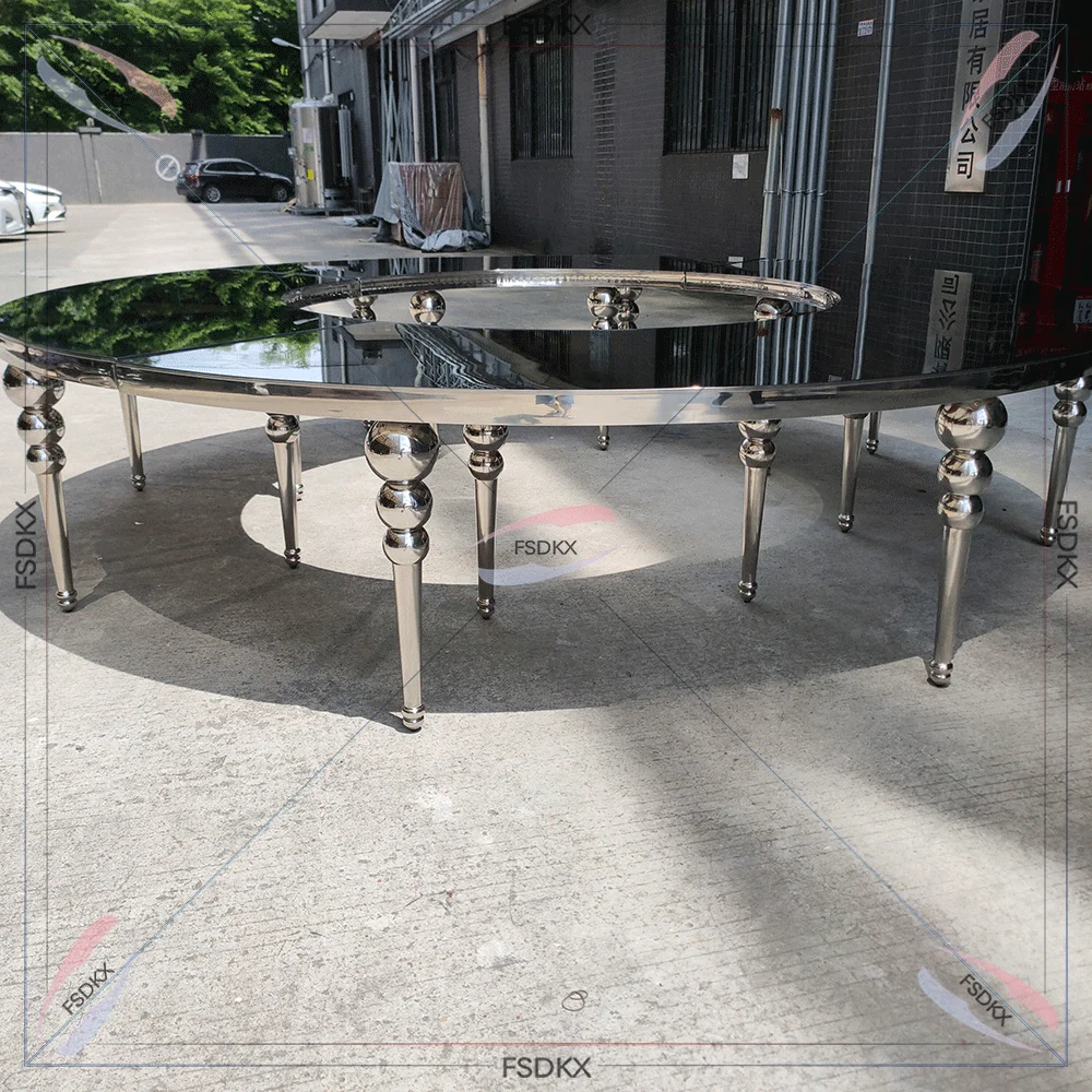 Лунный стол полукруглый отель змеевидный свадебный роскошные картонные коробки