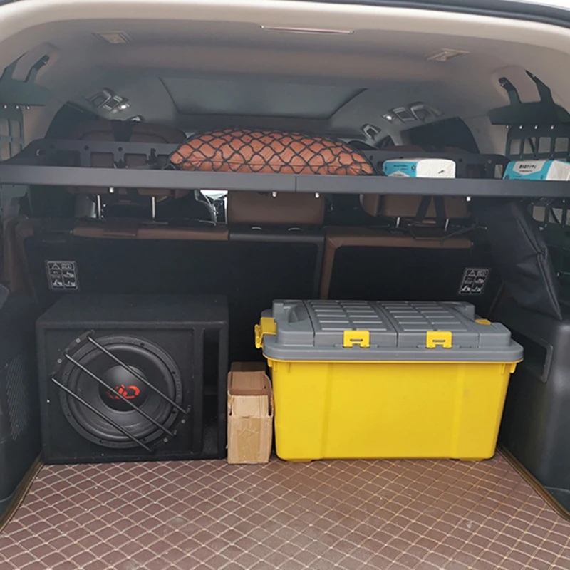 

Для Haval H9 2015-2023 7 сидений задний багажник окна грузовой стеллаж органайзер для хранения на полке подвесная доска Molle панель комплект