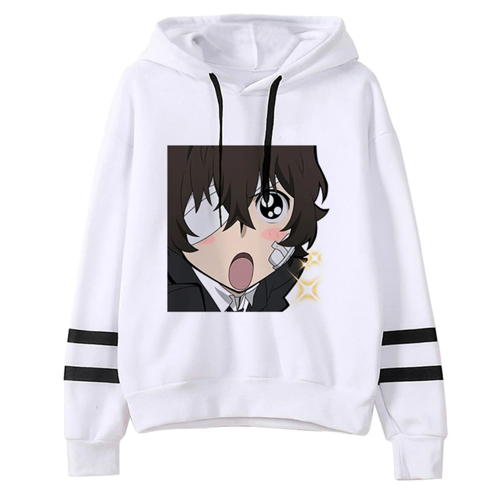 

Dazai толстовки женские harajuku флисовая уличная одежда Зимний пуловер Одежда Женский флисовый спортивный костюм