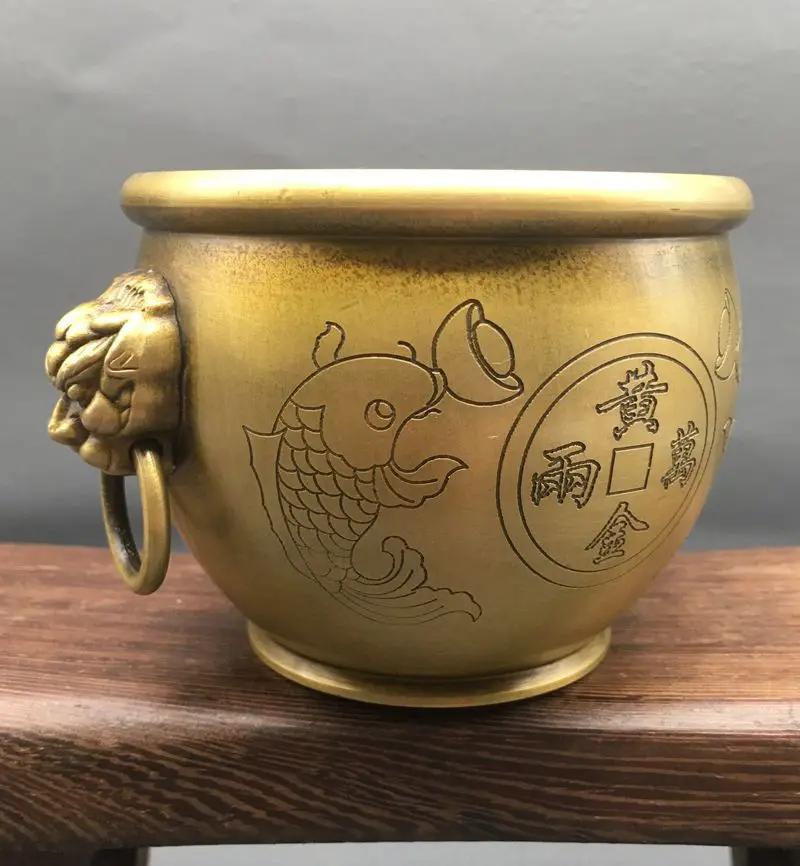

Double Lion Ears Exquisite Lucky Cylinder Ornament Home Decoration Home Decoration Coin