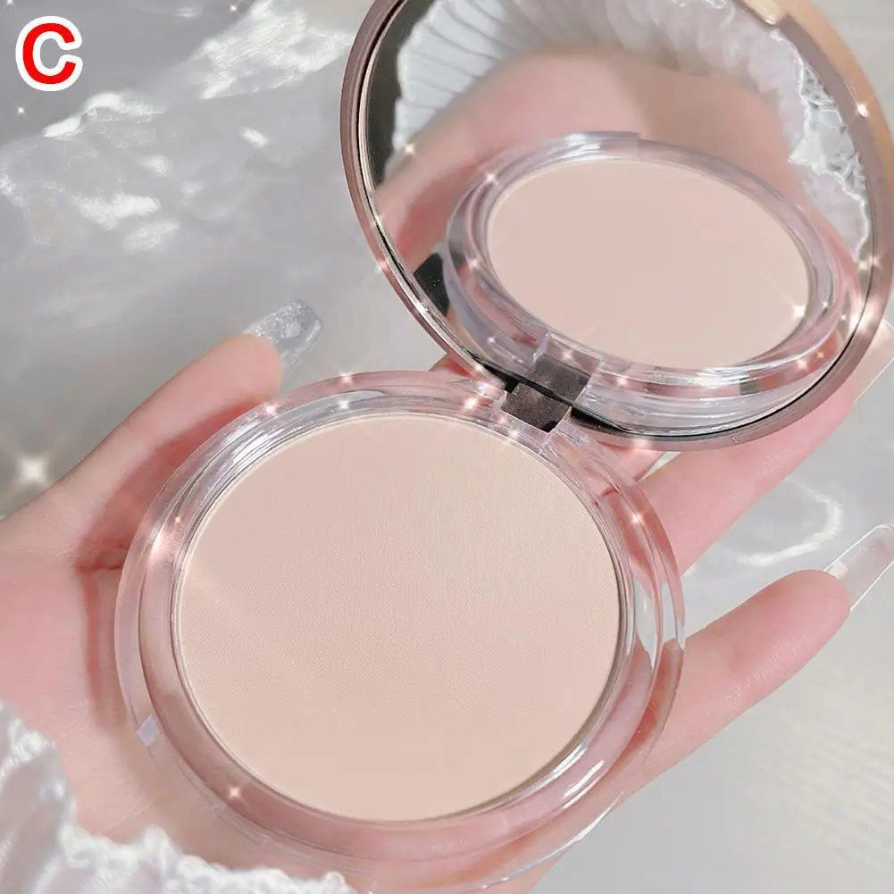 

Compressed Powder Matte Brighten Setting Powder Oil Control Face Compact Powder Concealer Waterproof Long Lasting Face Makeup
