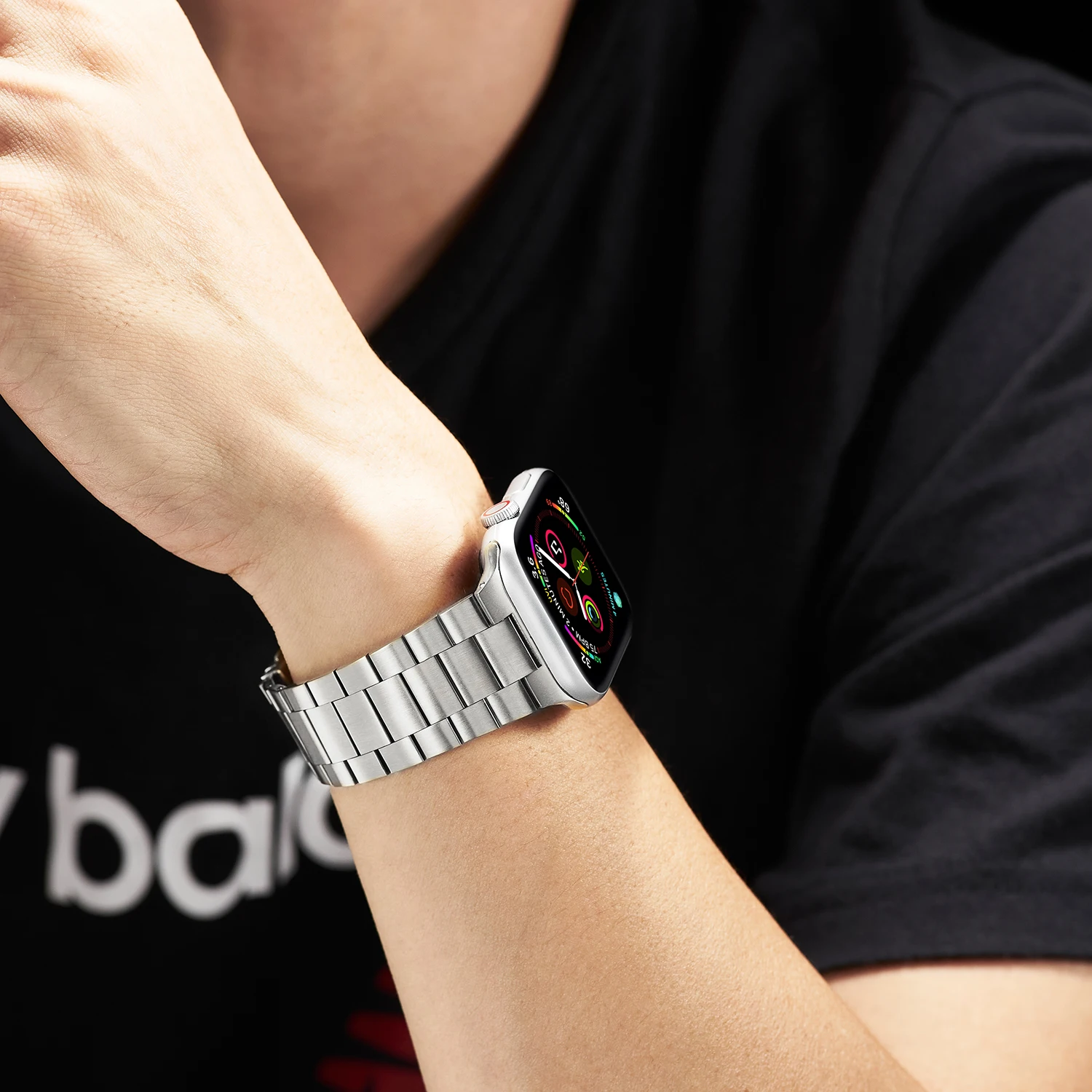 Metal Strap for Apple Watch Band 49mm 45mm 41mm 44mm 42mm 40mm Stainless Steel Bracelet iWatch Ultra 8 7 6 5 4 3 SE Accessories