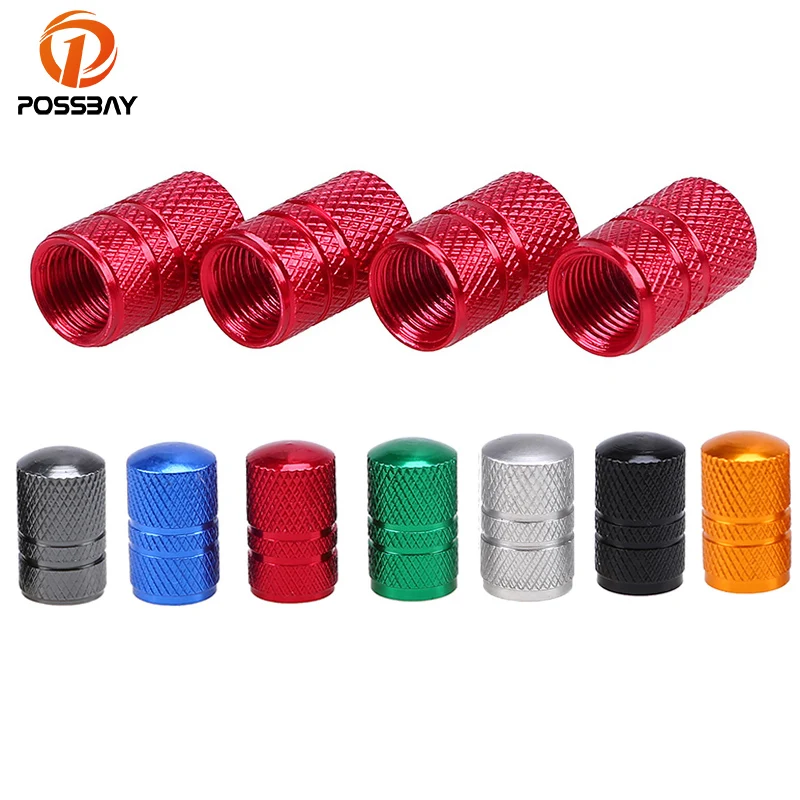 

POSSBAY Universal Car Truck Tire Wheel Stem Valve Caps Dust Cover for Honda/Toyota/Hyundai/VW/Nissan Tyre Stem Air Cap