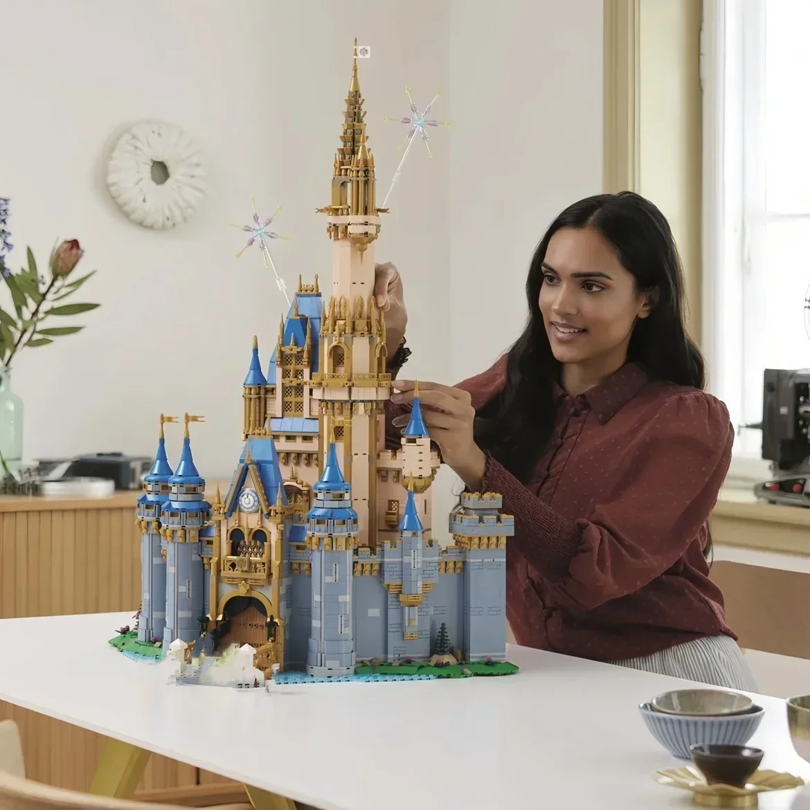 

43222 The Princess Castle 100th Anniversary City Street View Royal Clamshell 43225 Model Building Blocks Bricks Kids Toys 71040