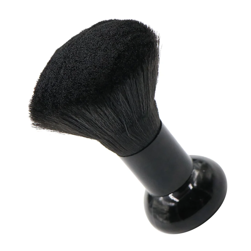 

Щетка-Пыльник для шеи, Парикмахерская щетка для стрижки, чистящее средство для удаления волос, щетка для щетки, набор для стрижки волос с черной ручкой