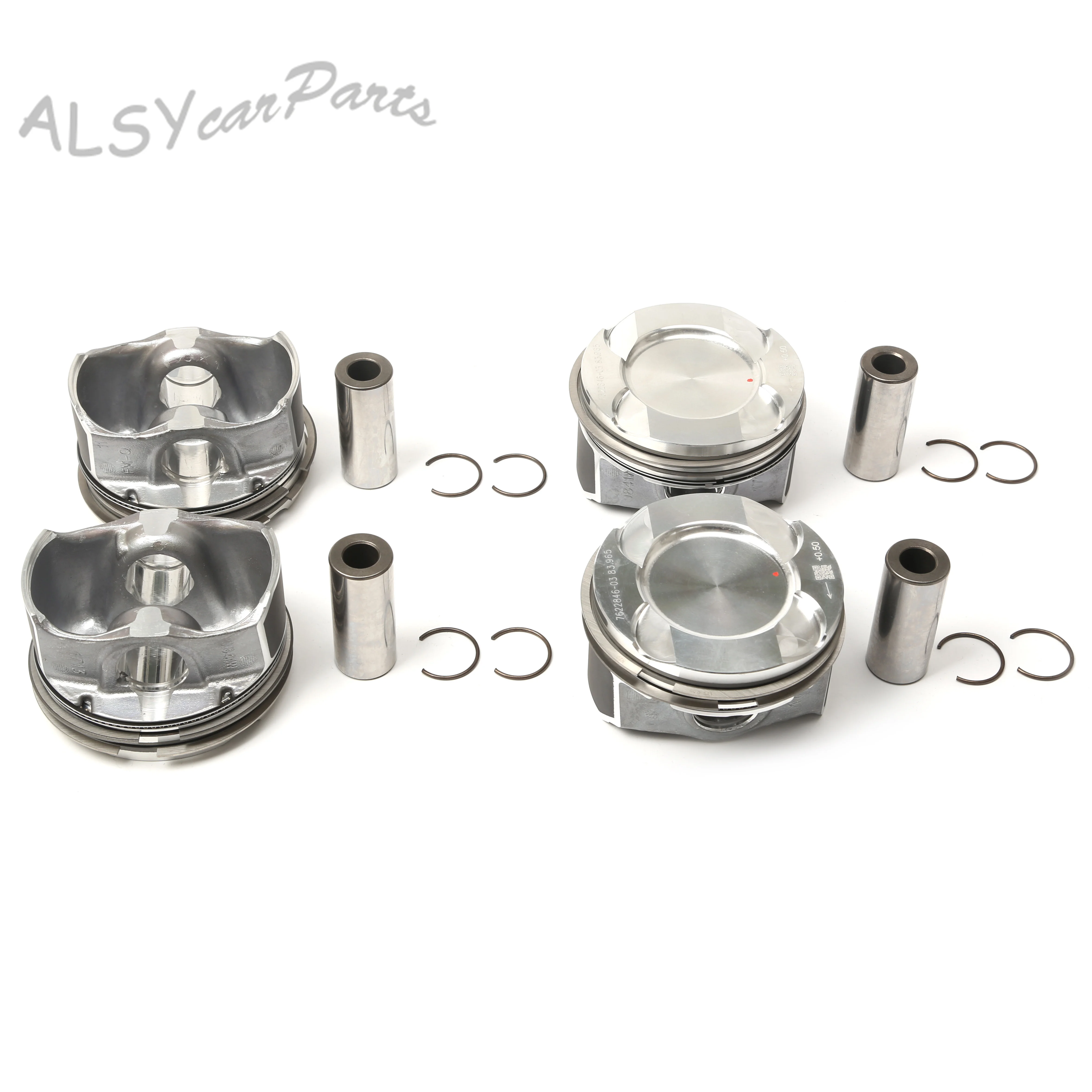 

Car Oversized 0.5MM Pistons Assembly Set 11258606461 For BMW 220i M N20B20B 320i N20B20A 420i 2.0T 520i 11 25 7 561 710