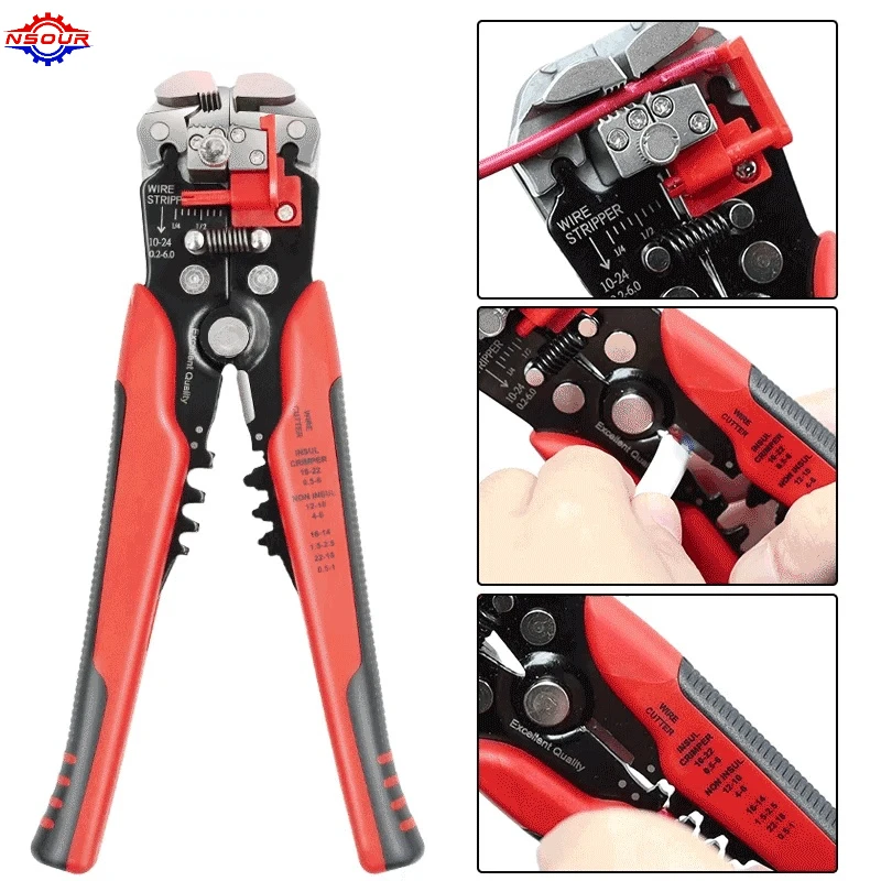 

Wire Stripper Tools Multitool Pliers YEFYM YE-1 Automatic Stripping Cutter Cable Wire Crimping Electrician Repair Tools pliers