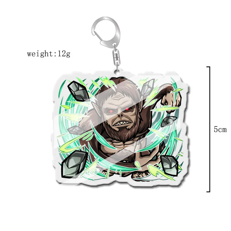 Брелок аниме Эрен Джейгер Микаса Аккерман Арлин