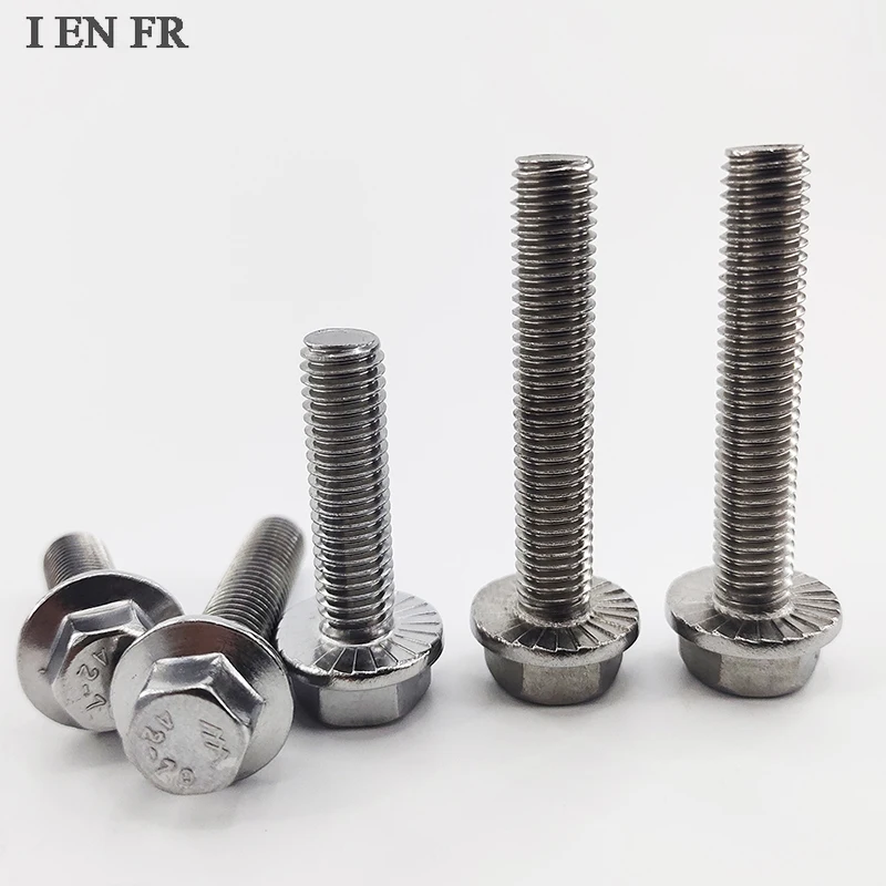 

Винты с шестигранной головкой из нержавеющей стали GB5787 M5 M6 M8 M10 M12