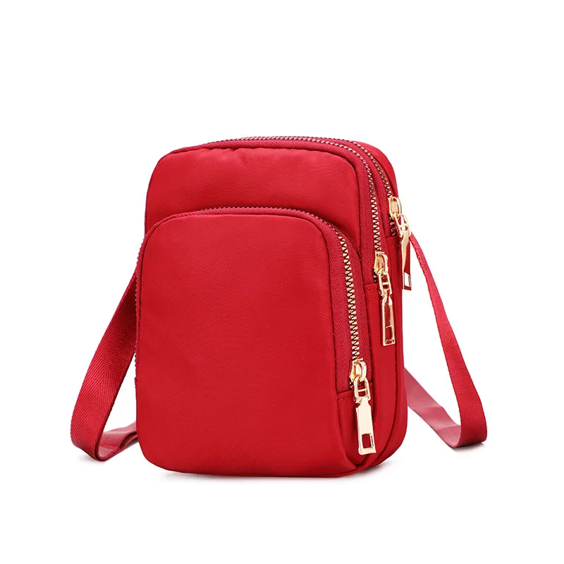 

Fashion Change Wallets For Women Waterproof Nylon Mini Purse Large Capacity Luxury Designer Handbags Lady Phone Bags Bolsas