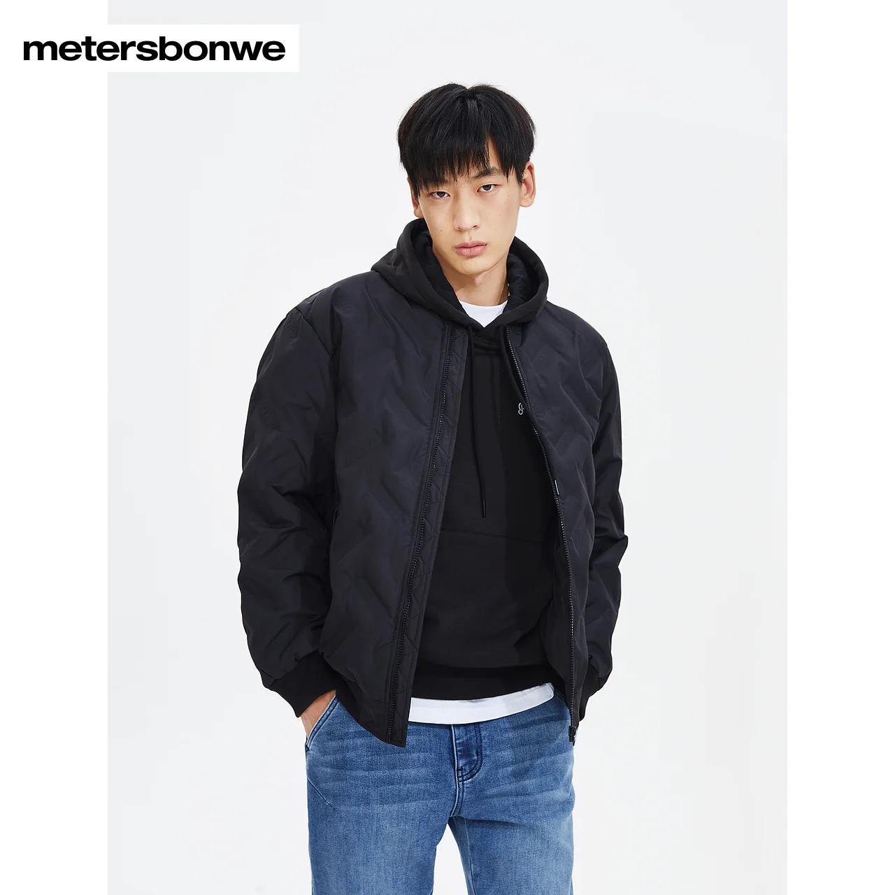 Пуховик Metersbonwe мужской