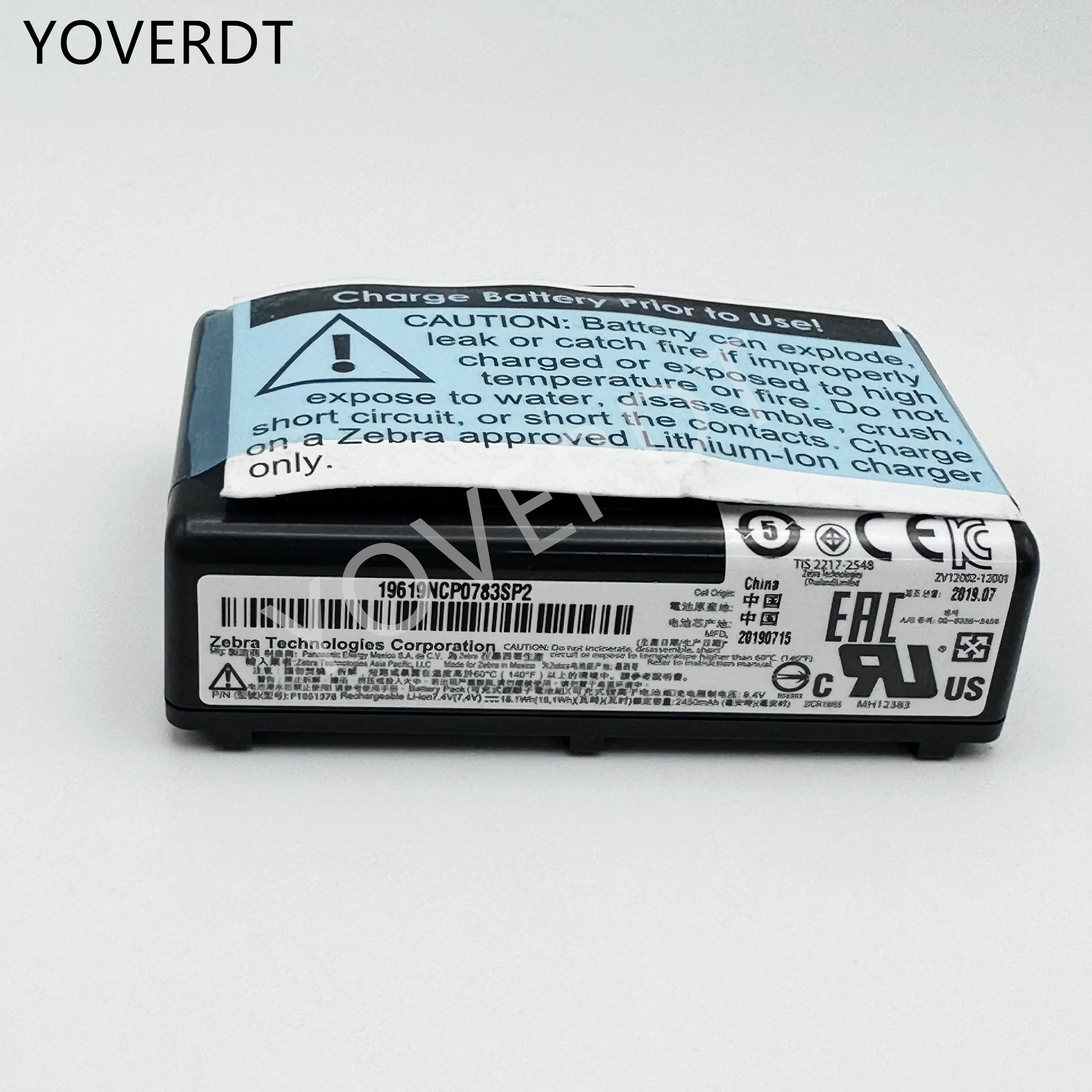Новый оригинальный аккумулятор для принтера Zebra P 5 шт. 1051378 QLN220 QLN320 ZQ500 ZQ510 ZQ520 2450