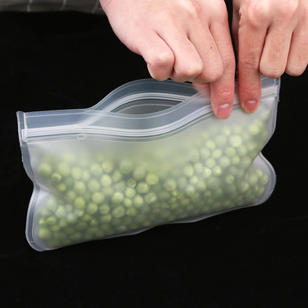 

Fresh-keeping Bag Storage Bags Freezer Bag Reusable Sealed Bags Non-toxic Storage Bags Tasteless 1pcs Environment