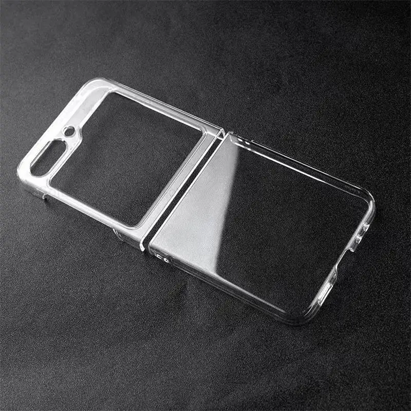 

For Samsung Z Flip5 4 5G HD Transparent Shockproof Case For Galaxy Z Flip4 3 5 5G Hard PC Protective Cover For Z Flip 5 4 3 Capa