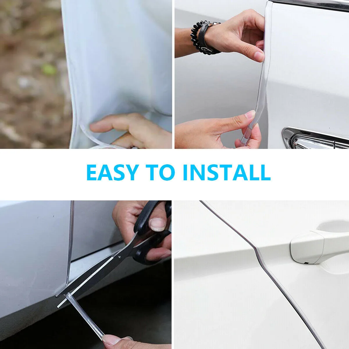 

Car Door Edge Trim 10ft U Channel Design Fits Easily For Any Door Edge Door Edge Protection, Resisting Bumps, Knocks, Scratches