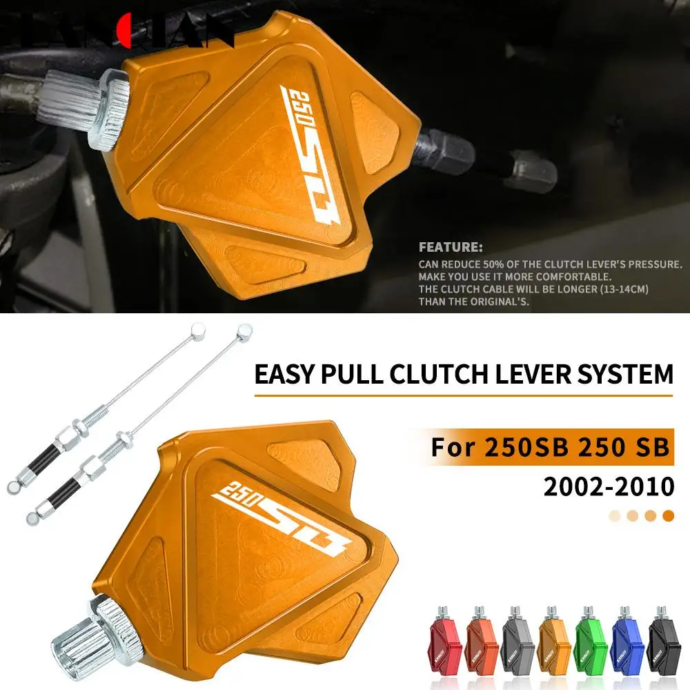 

Для SUZUKI 250SB 250 SB 2003 2004 2005 2006 2007 2008 2009 аксессуары для мотоциклов рычаг сцепления тормоза легкая кабельная система