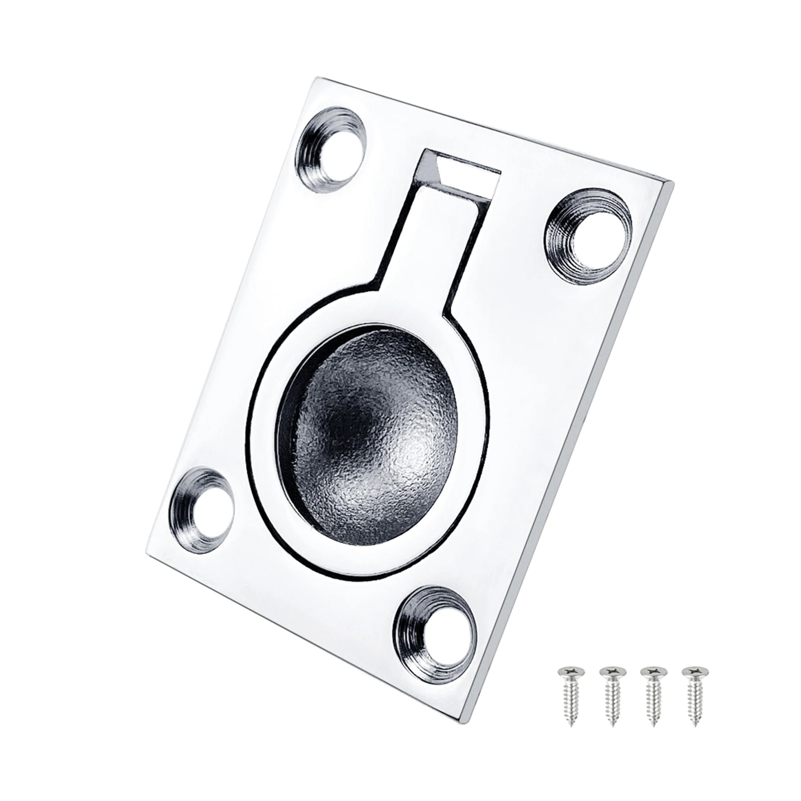 

Repair For Marine Lifting Durable Easy Install Stainless Steel Recessed With Mount Screws Flush Handle Multifunction Hatch Pull