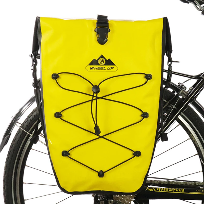 

WHEEL UP Rainproof Bike Bag 25L Bicycle Rear Rack Luggage Bag Rear Cycling Tail Seat Trunk Pannier Bicycle Accessories