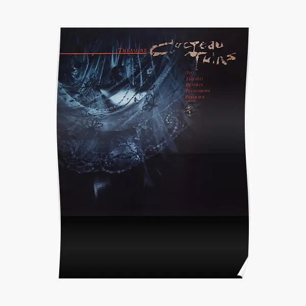 

Классический постер Cocteau Twins Treasure, украшение, Настенная роспись, комната, современная домашняя винтажная картина, искусство, фотообои без ра...