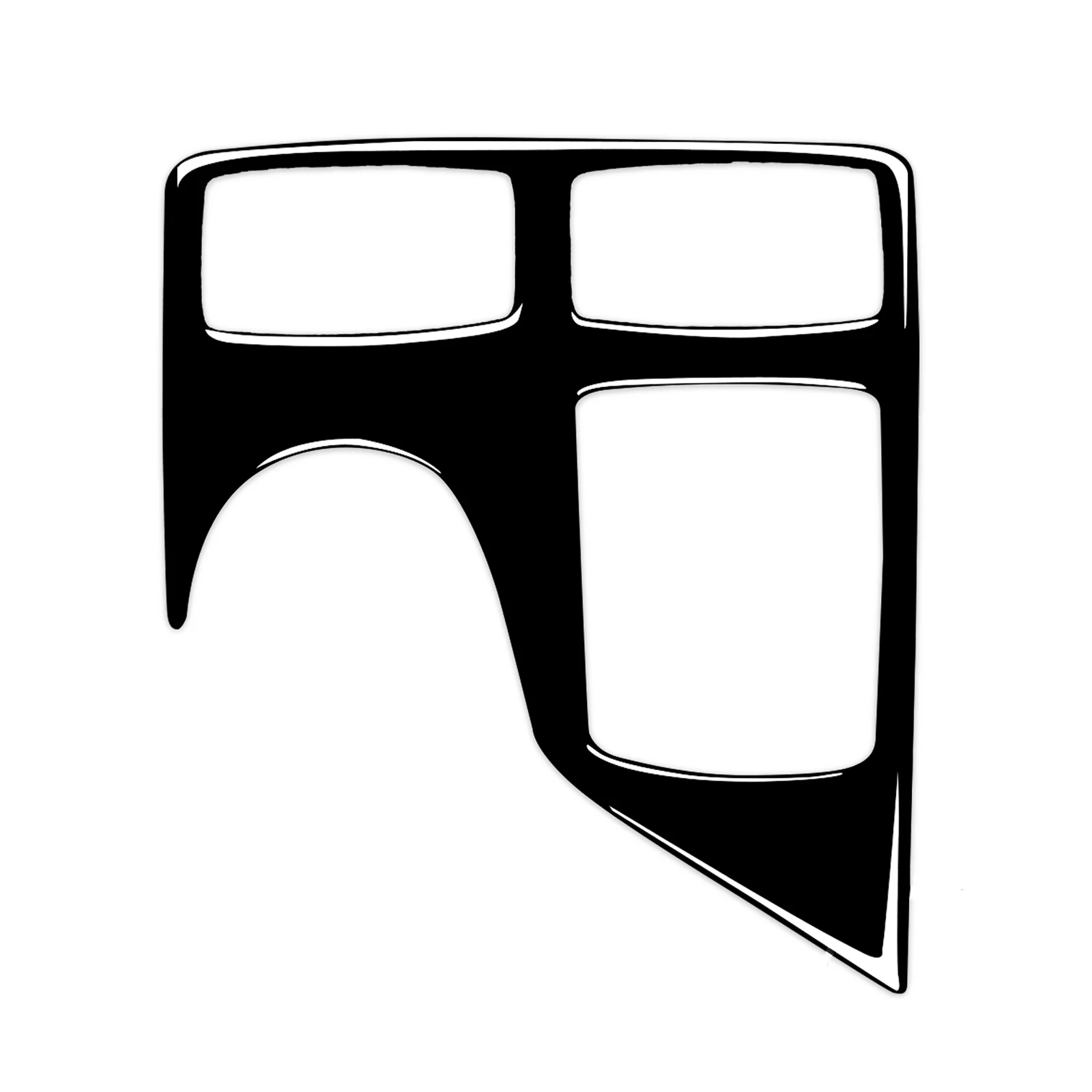 

Автомобильный левый и правый Привод центральный подлокотник коробка мультимедиа панель декоративная наклейка Mercedes-Benz GLE 2015-2018/GLS 2016-2018/M-class