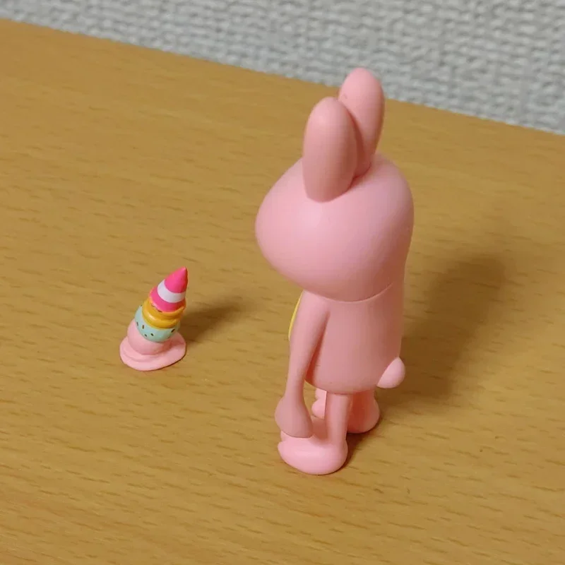 QUALIA оригинальная капсульная игрушка Gashapon милый кавайный грустный кролик фигурка