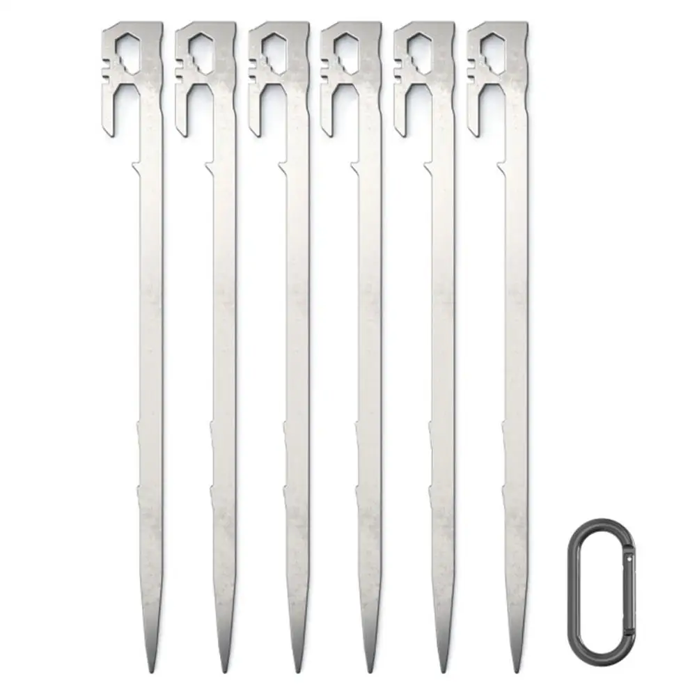 

6 шт., колышки для палатки, 28 см