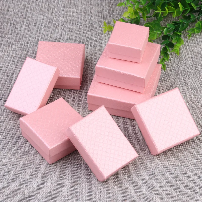 

5pcs Jewelry Travel Organizer Box Girls Necklace Earrings Ring Bracelet Boxes 5x8 Western Jewelry For Women Wedding Favors Case