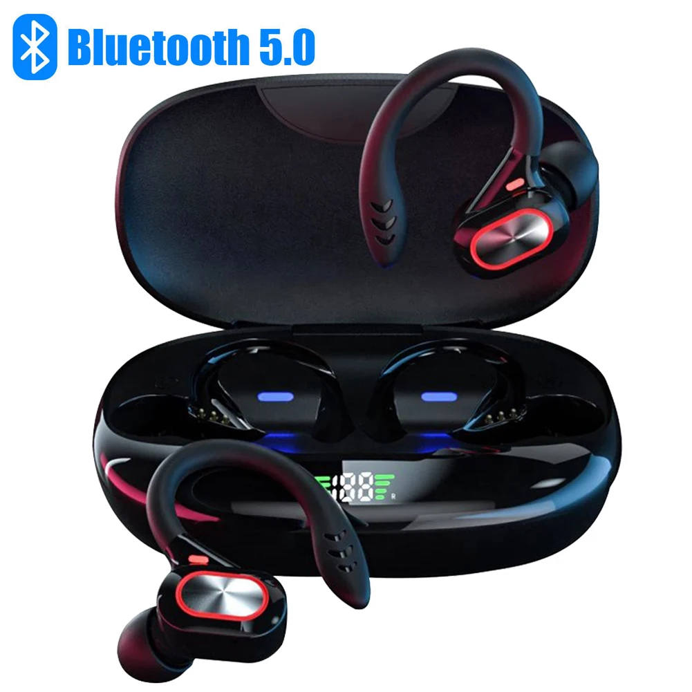 

Беспроводные наушники, Спортивная гарнитура, стерео музыка, Bluetooth наушники с шумоподавлением, микрофон для телефонов iPhone, Samsung, Xiaomi