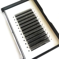 wholesale 10 cases natural volume individual y shape eyelash lash extensions yy strip premade fans c d curl for professional kit