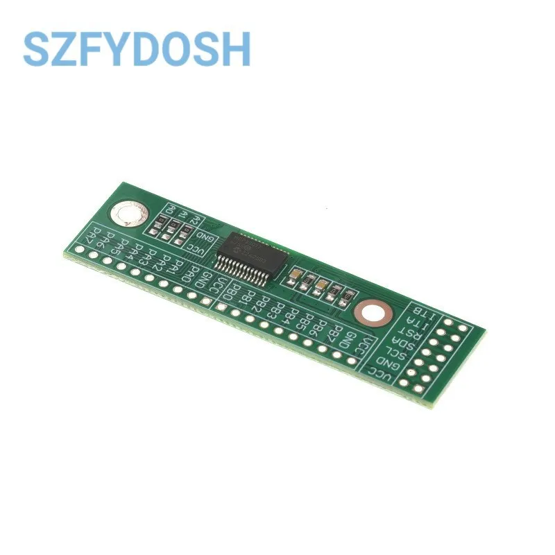 MCP23017 16 Бит I/O Плата расширения стандарта USB IIC I2C интерфейс к GIPO преобразователю 25mA1