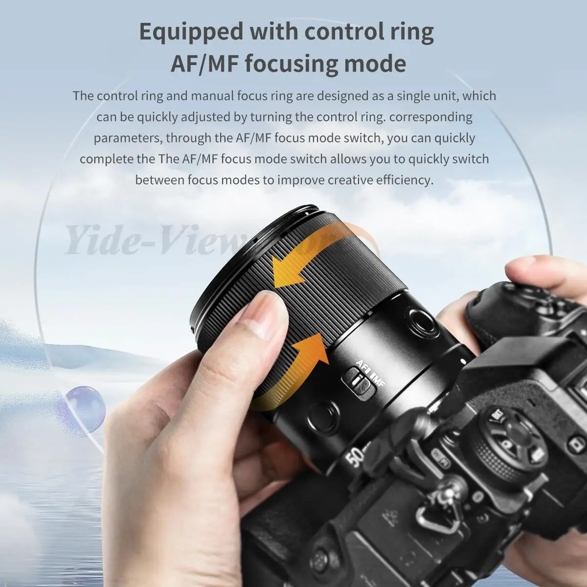 YONGNUO YN50mm F1.8Z DF DSM объектив с автофокусом