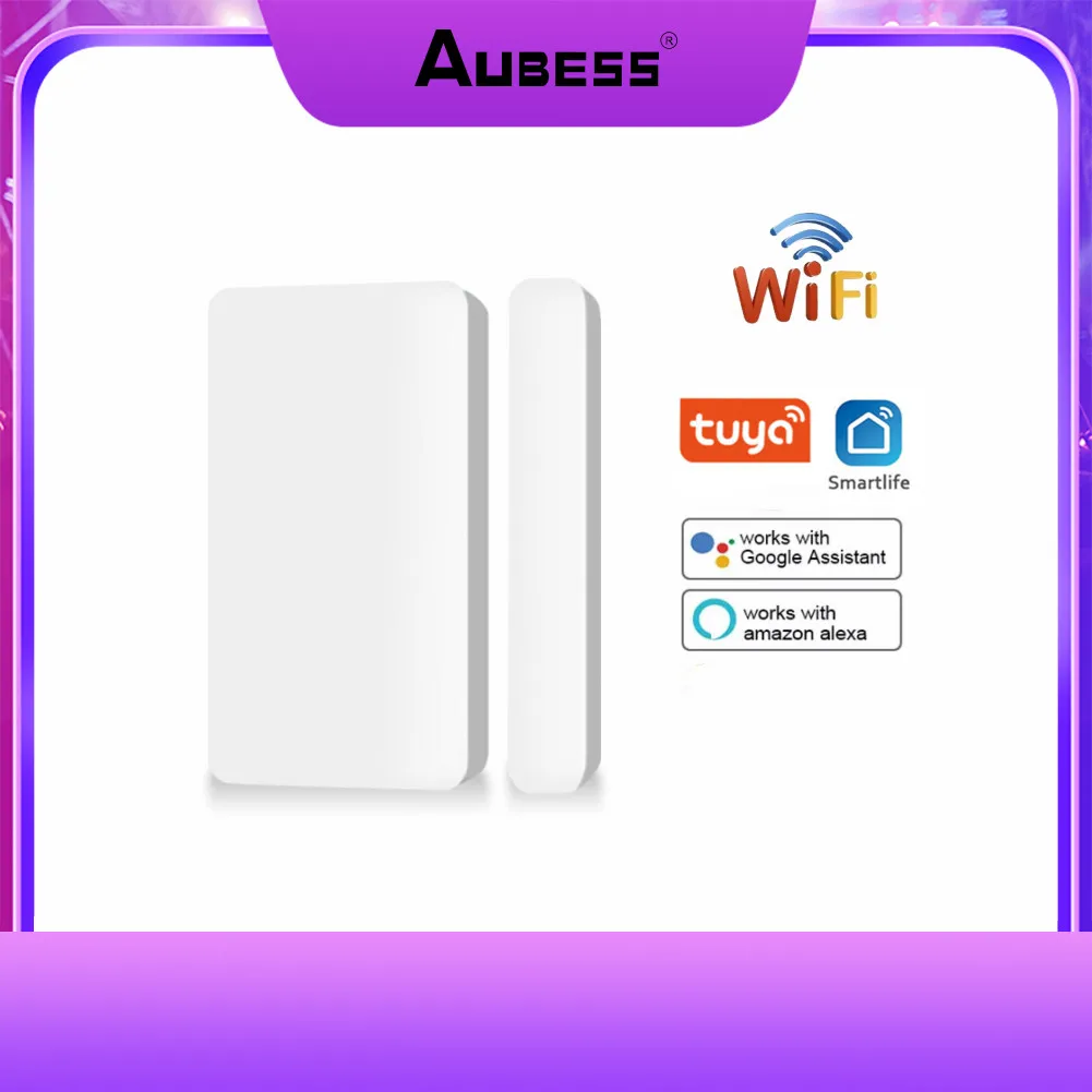

Умная Система охранной сигнализации Tuya, Wi-Fi детекторы открытия/закрытия дверей и окон, охранная сигнализация для дома