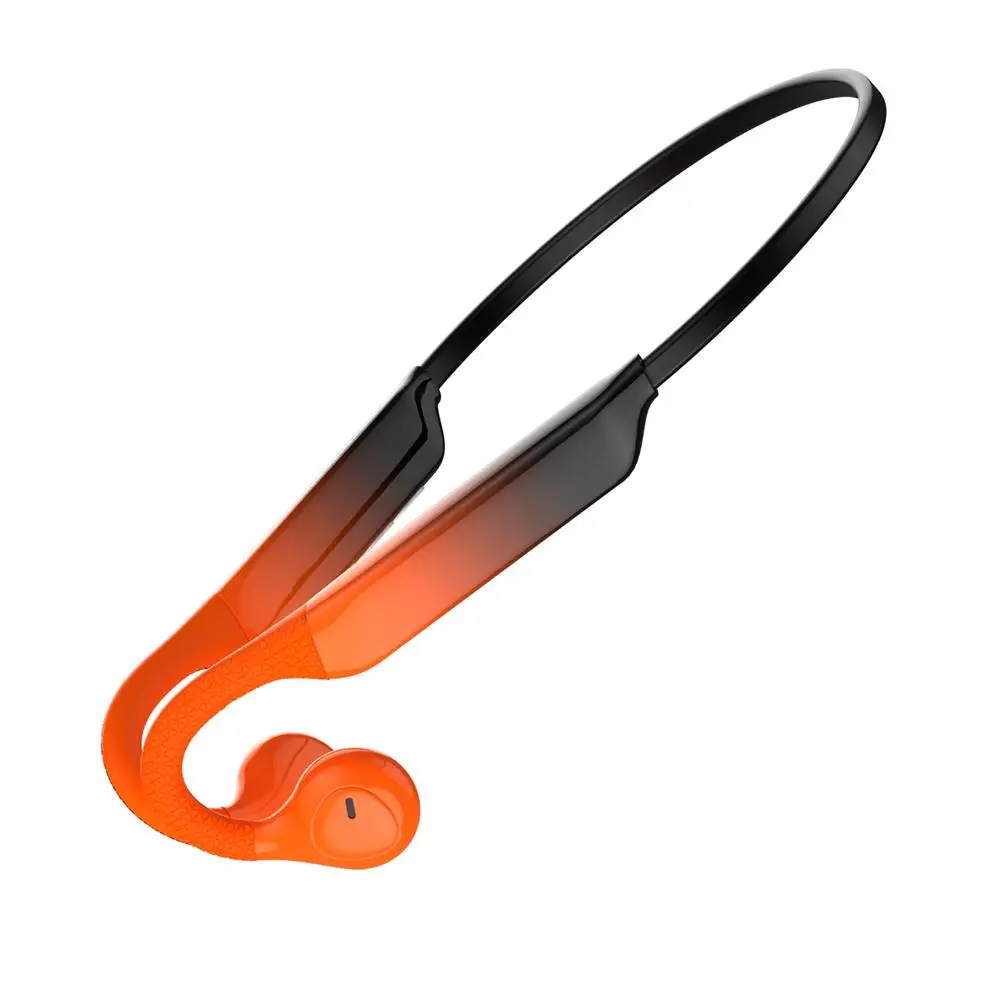 

K9 Bluetooth-compatible Bone Conduction Headphones CVC8.0 Noise Cancelling Gradient Color Ear-mounted Sports gaming Headset