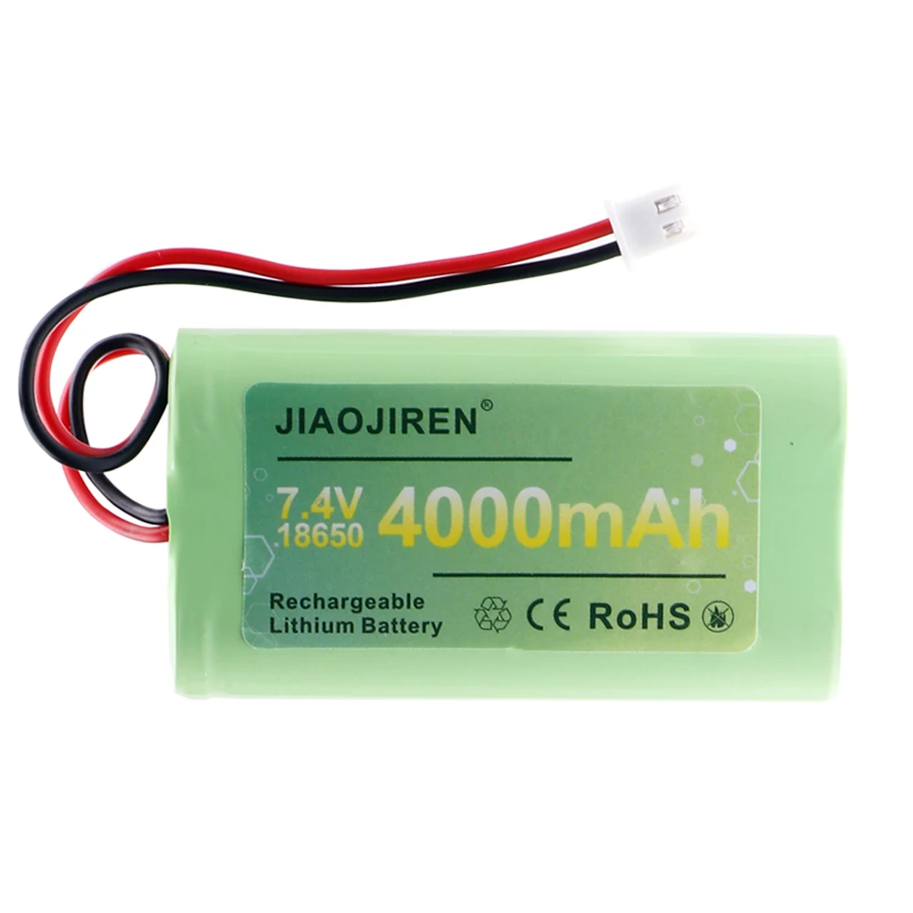7 4 В 4000 мАч литиевая аккумуляторная батарея с USB-зарядным устройством для