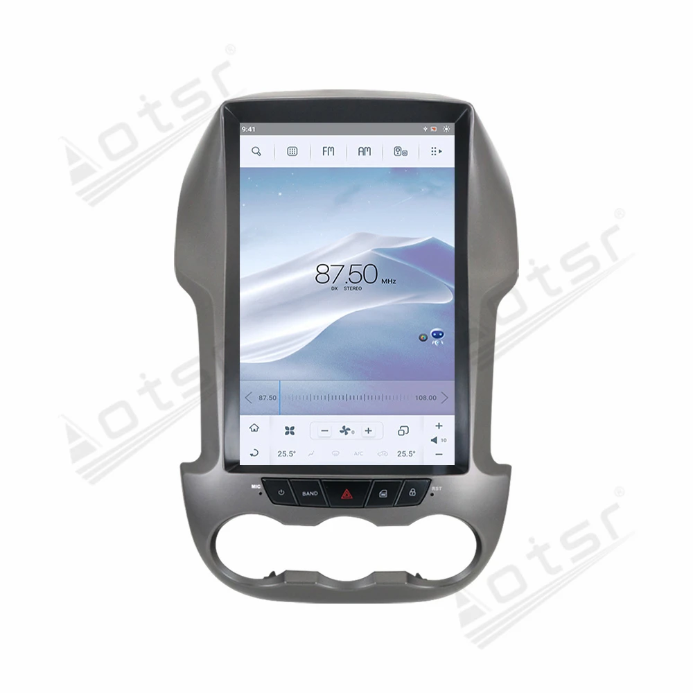 Автомобильный радиоприемник G6 Tesla экран для Ford Ranger 2011-2016 Android 2Din стереоприемник
