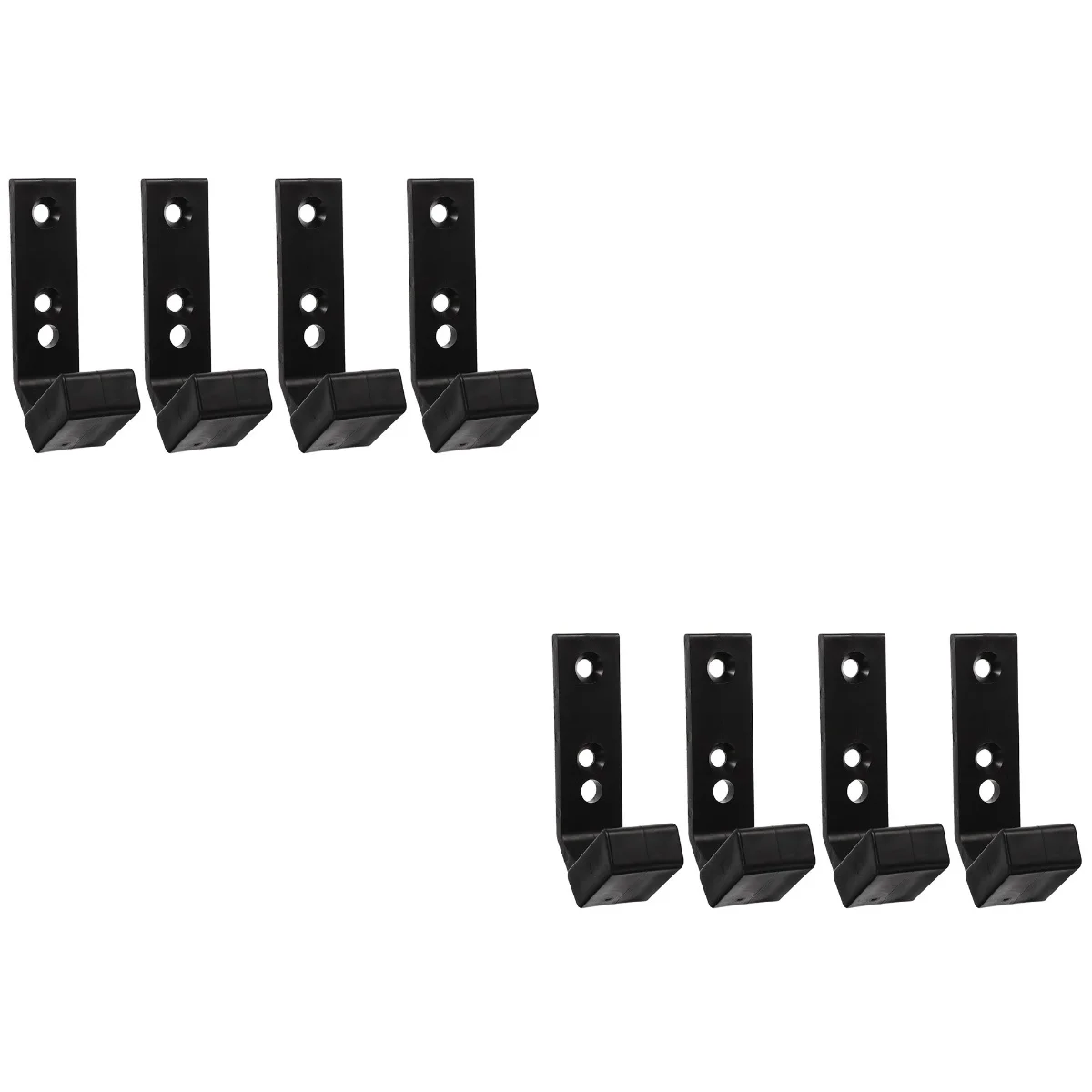 

8 Pcs Barbell Rack Barbell Bar Wall Hanger Barbell Hanger Wall Mounted Hanger for Barbell Gym Home
