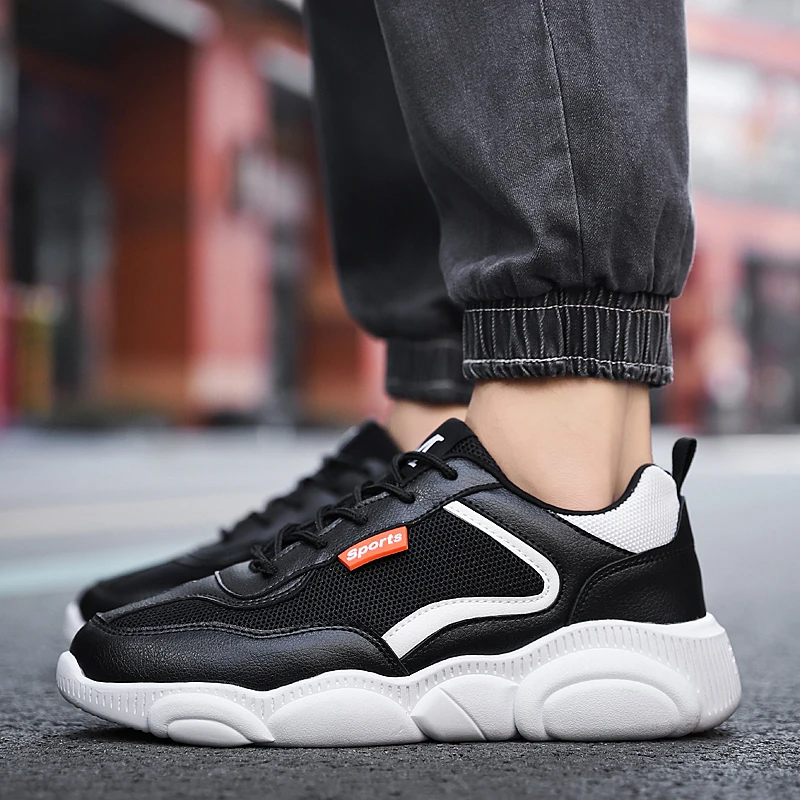 

Кроссовки дышащие для мужчин и женщин, повседневная обувь для спорта на открытом воздухе, модные удобные спортивные туфли на шнуровке, прог...