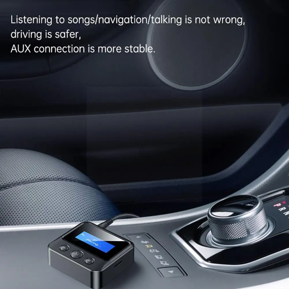 

Новый Bluetooth 5,0 аудио передатчик приемник адаптер с ЖК-дисплеем для ТВ ПК наушников домашний стерео автомобиль HIFI аудио C4N3