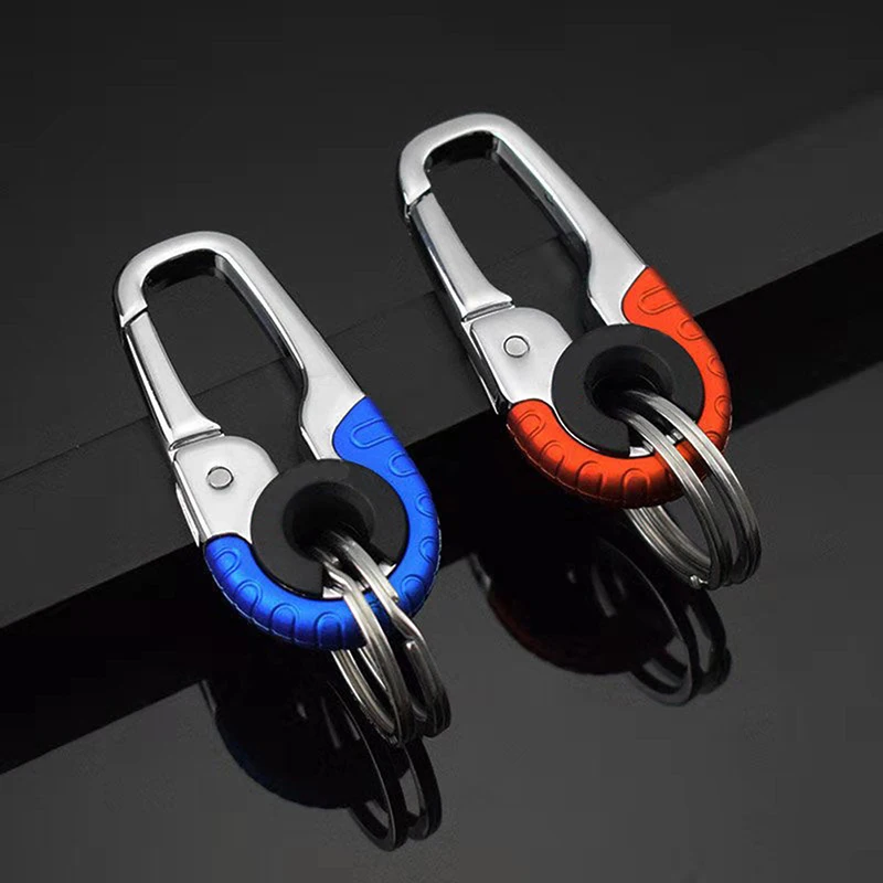 

1 Pc Stainless Steel Men's And Women's Belt Buckle Metal Personalized Keychain For Car Advertising Creative Small Gifts