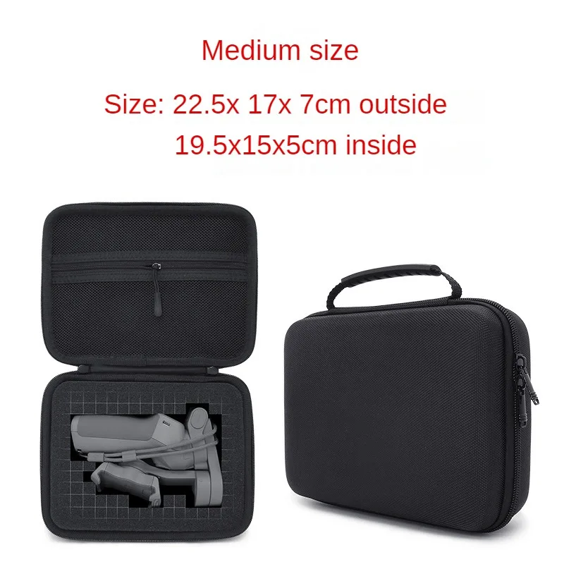 

Портативная сумка, многофункциональный набор инструментов, сумка для инструментов «сделай сам», для камеры Gopro, большая вместимость с сеткой из пенопласта, маленький размер, твердая сумка