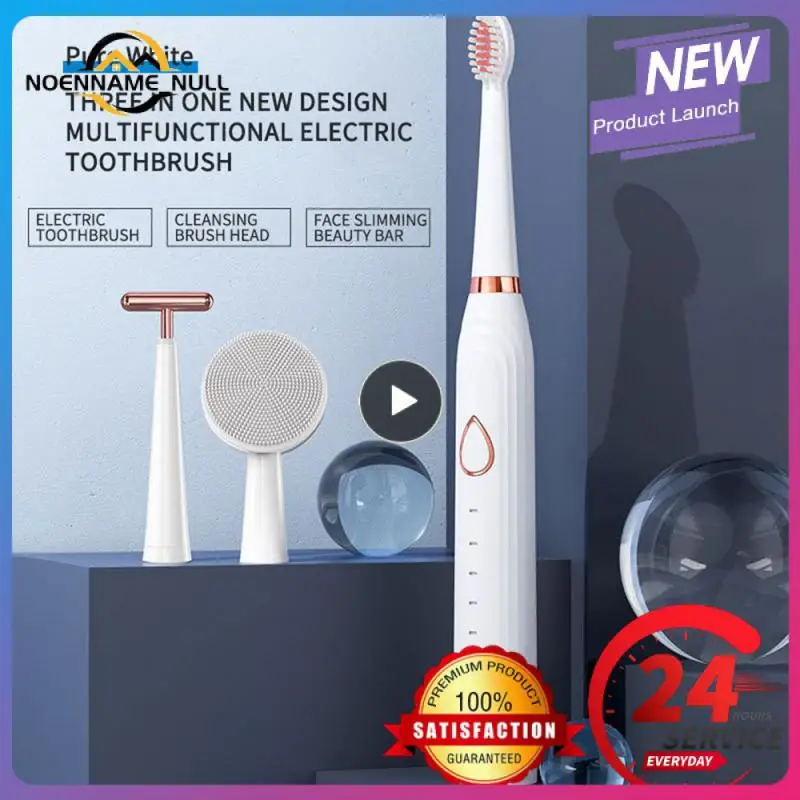 

1-8 шт., многофункциональная Водонепроницаемая электрическая зубная щетка